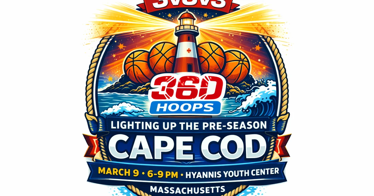 Cape Cod Kickoff 360 Hoops Pre-Season 3v3v3 Tournament Cover