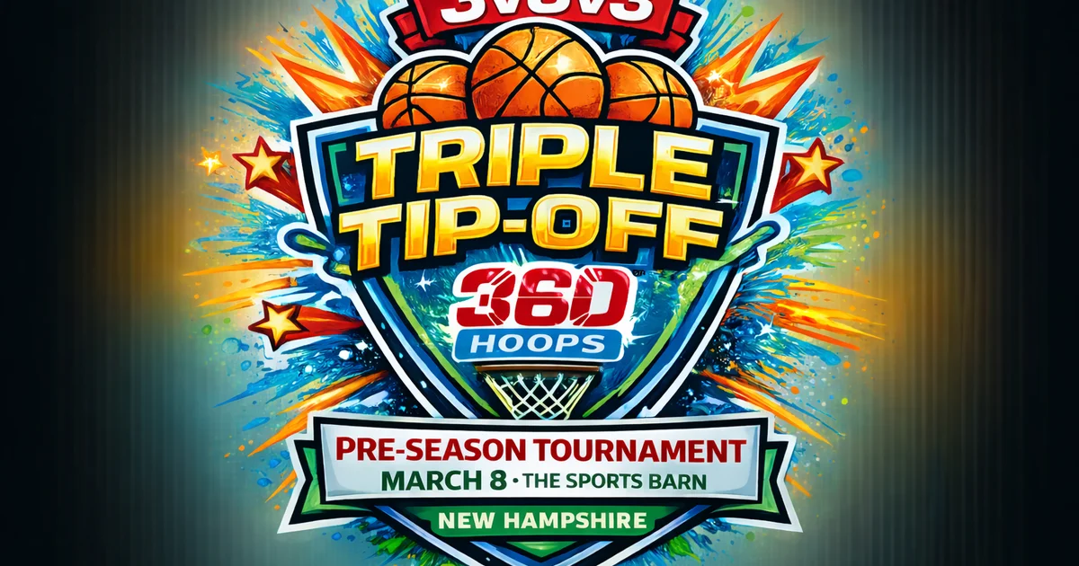 The New Hampshire Triple Tip-Off 360 Hoops Pre-Season 3v3v3 Tournament Cover
