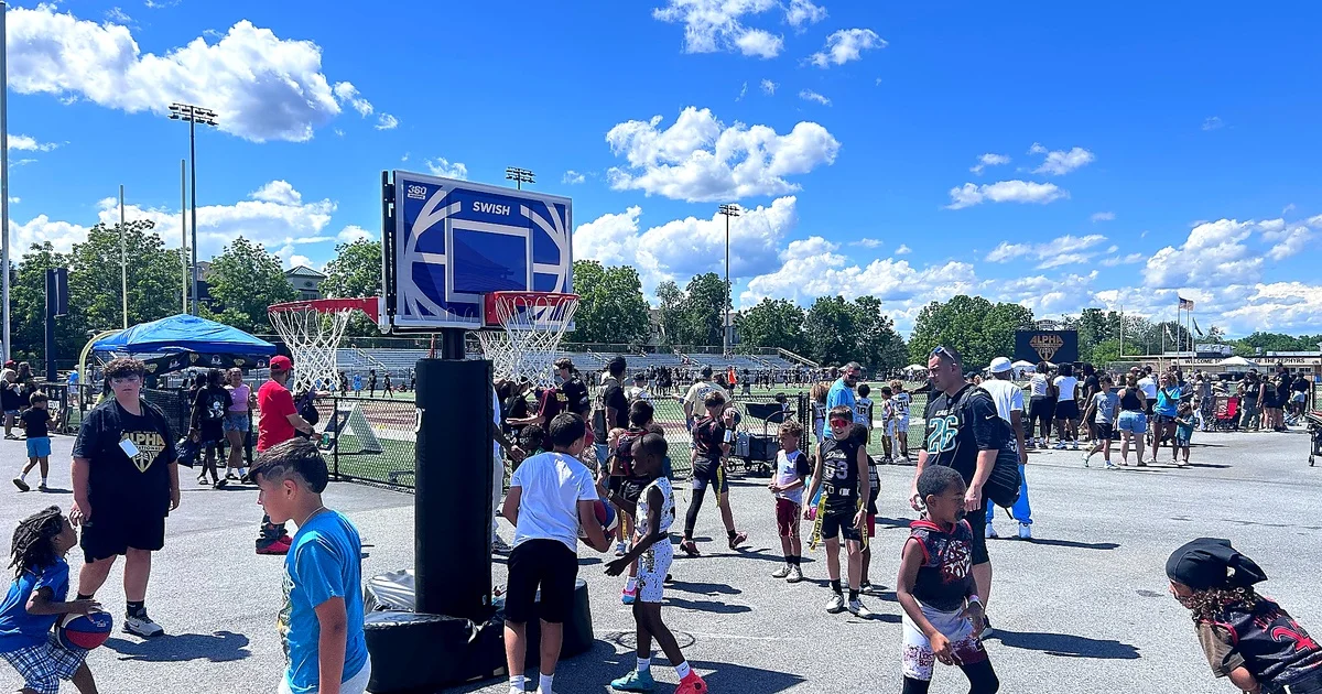 360 Hoops Headlines the Alpha Fun Zone at Saquon Barkley's Inaugural Alpha Invitational